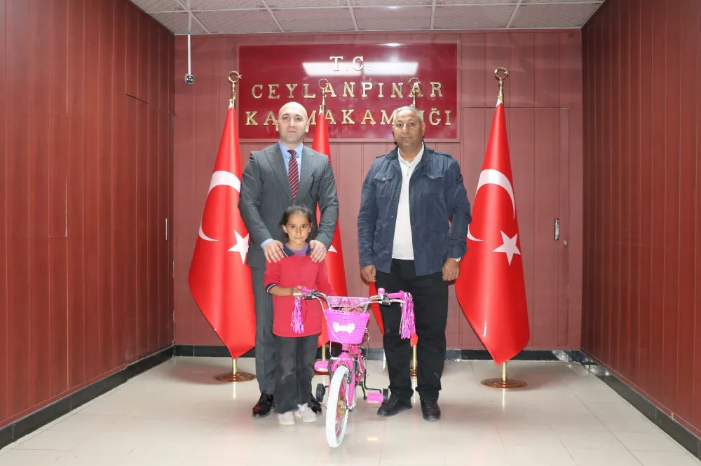 ŞANLIURFA’DA MİNİK KIZIN BAYRAK SEVGİSİ TAKDİR TOPLADI 