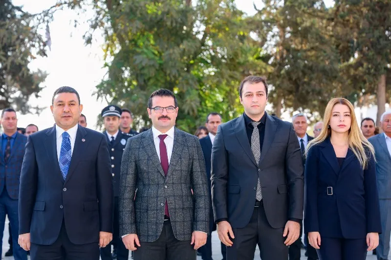 HARRAN’DA 10 KASIM’DA ATATÜRK SAYGIYLA ANILDI