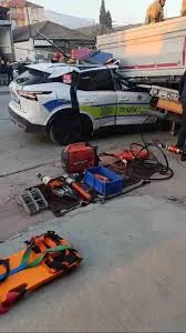 TRAFİK KAZASINDA ŞEHİT OLAN POLİS MEMURUNUN KİMLİĞİ BELLİ OLDU