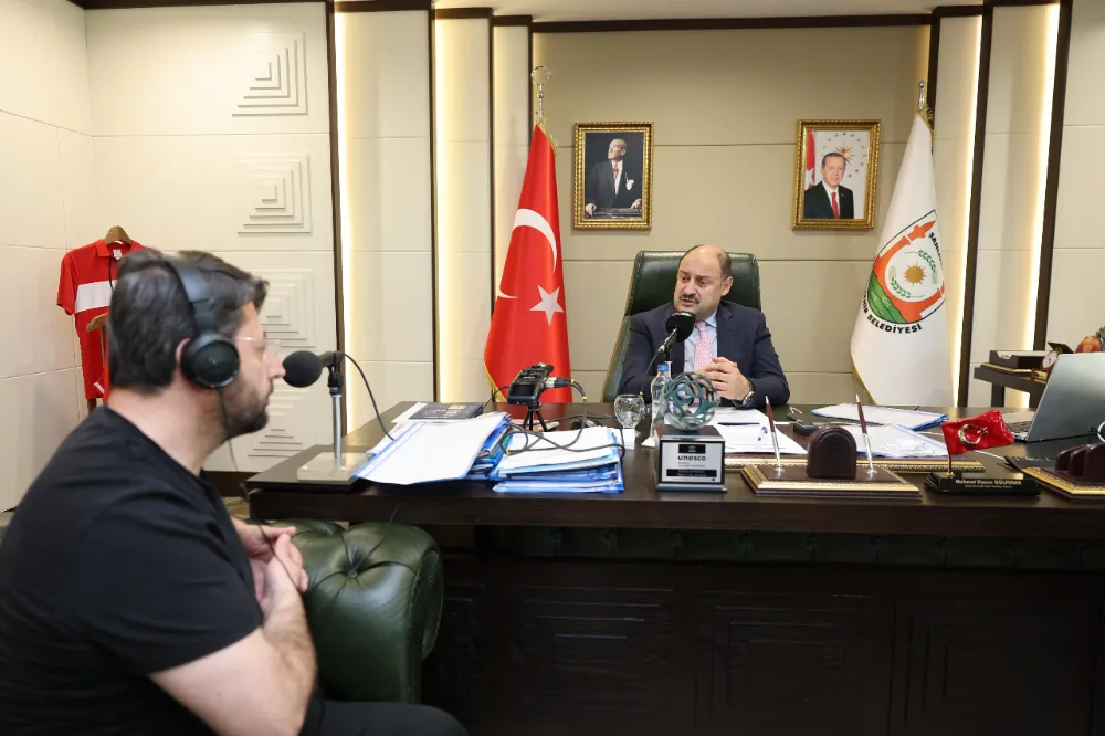 BAŞKAN GÜLPINAR TRT RADYO 1’DE KONUŞTU