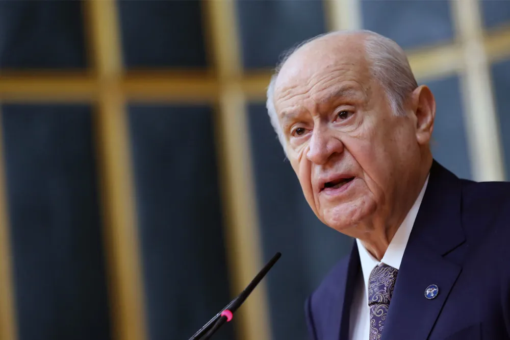 MHP LİDERİ BAHÇELİ: 
