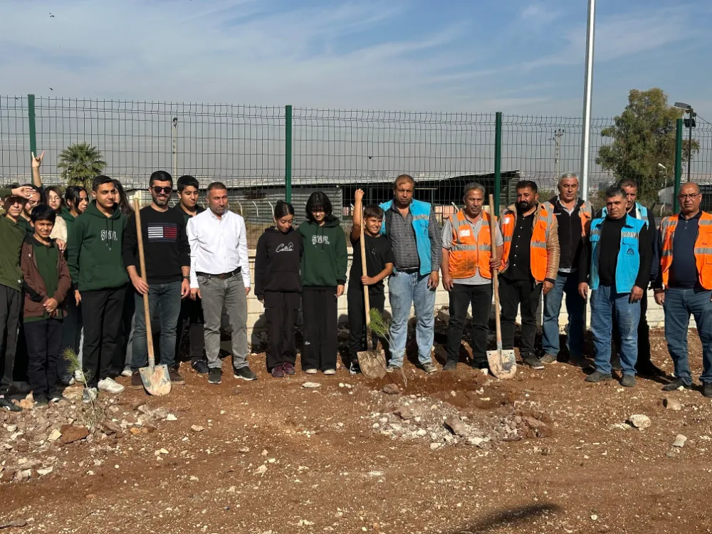 AĞAÇLANDIRMA SEFERBERLİĞİ EYYÜBİYE OKULLARINDA 