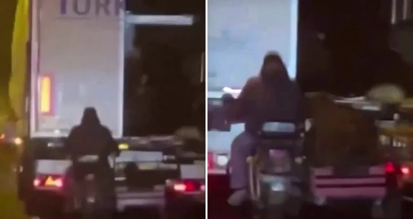 SEYİR HALİNDEKİ TIRDAN KOYUN ÇALAN ŞÜPHELİLER YAKALANDI