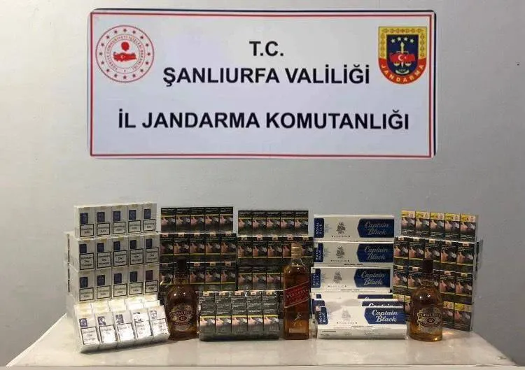 ŞANLIURFA’DA 5 BİN 210 PAKET KAÇAK SİGARA ELE GEÇİRİLDİ