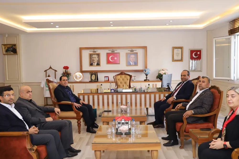 İl Sağlık Müdürü Dr. Erhan Berk’ten Birecik Belediye Başkanı Mehmet Begit’e Ziyaret