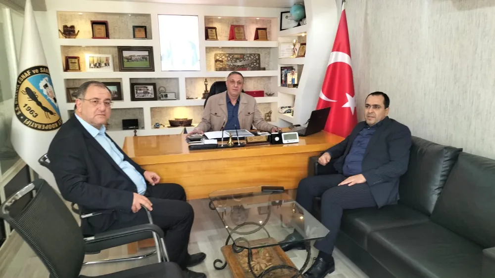 Başkan Begit’ten Esnaf ve Sanatkârlar Kredi Kefalet Kooperatifi’ne Ziyaret