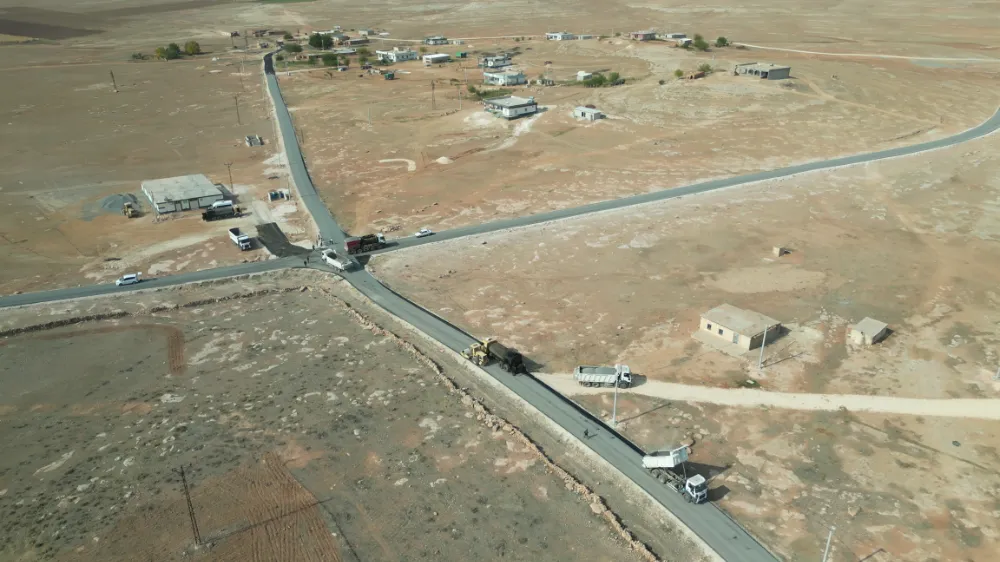 EYYÜBİYE İLE HARRAN ARASINDAKİ GRUP YOLU MODERN GÖRÜNÜME KAVUŞTU