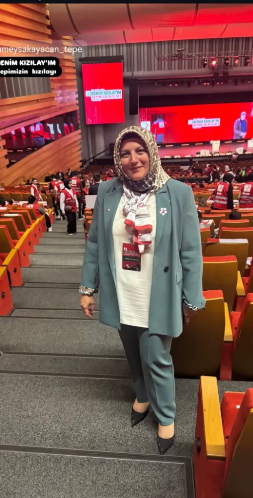 Rümeysa Kayacan Tepe, Kızılay Güneydoğu Anadolu Bölgesi Koordinasyon Kurulu Başkanı Oldu