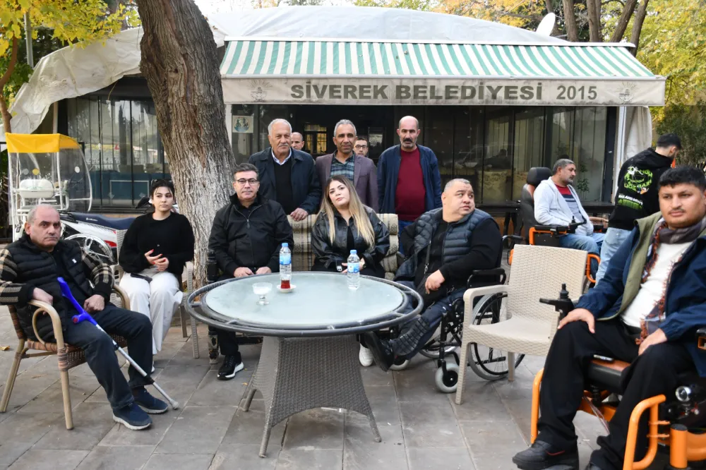 Başkan Bucak engellilerle bir araya geldi