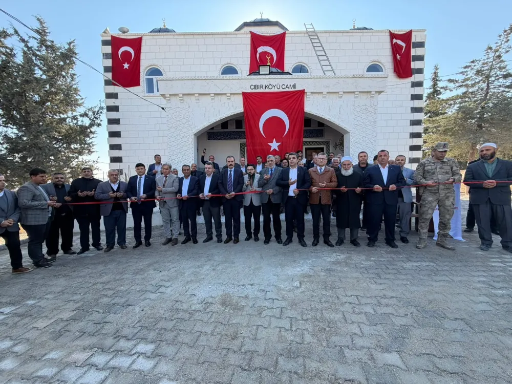CIBIR MAHALLE CAMİİ YENİDEN İBADETE AÇILDI