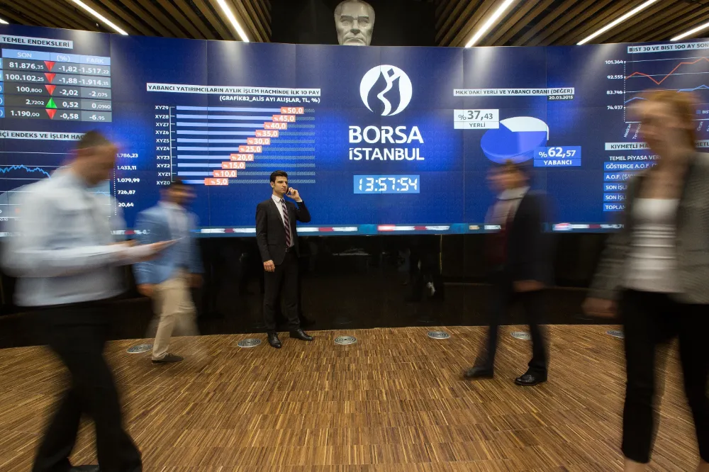 BORSA GÜNE YÜKSELİŞLE BAŞLADI 