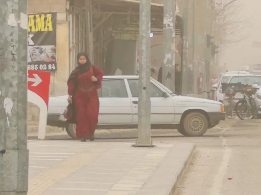 TOZ BULUTU ŞANLIURFA’YI ESİR ALDI