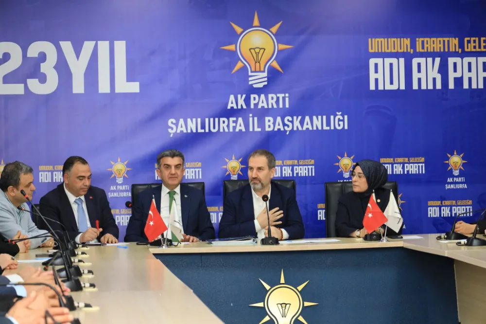 AK PARTİ GENEL BAŞKAN YARDIMCISI ŞEN ŞANLIURFA’DA ÇEŞİTLİ TEMASLARDA BULUNDU