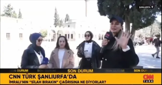 GÜNEYDOĞU TV  EKİBİ, BALIKLIGÖL’DE CNN TÜRK’E KONUŞTU 