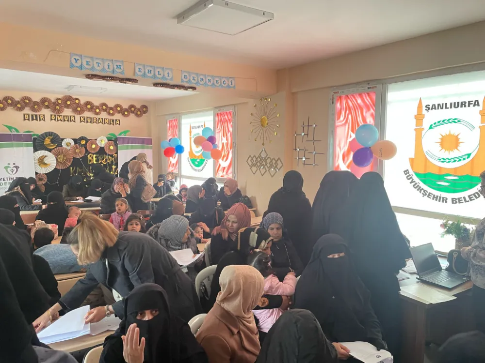 ŞANLIURFA BÜYÜKŞEHİR BELEDİYESİ, KADINLARIN HAYATINA DEĞER KATMAYA DEVAM EDİYOR