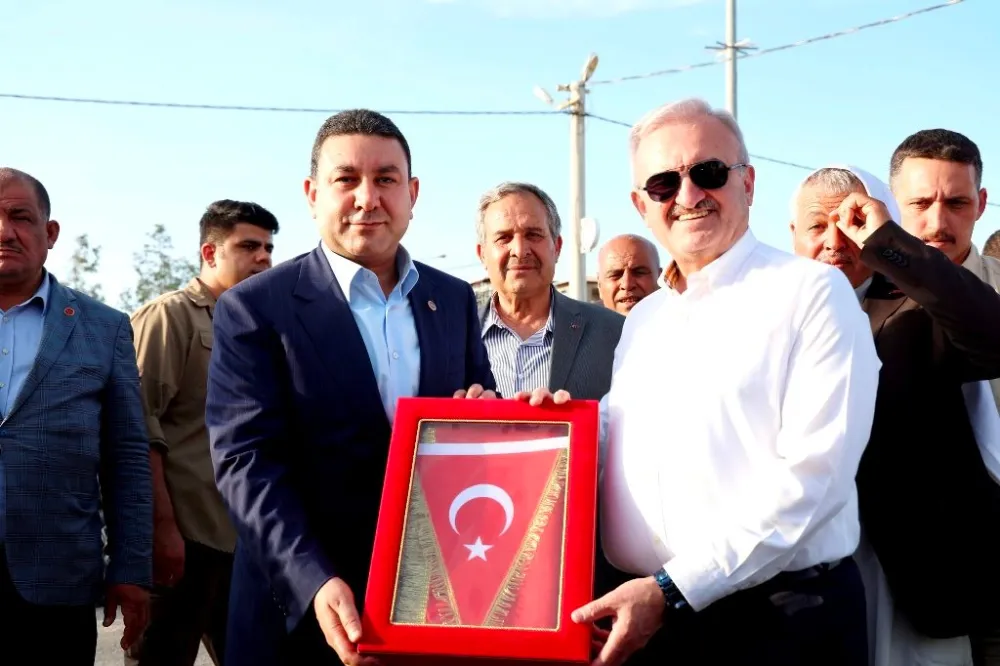 BAŞKAN ÖZYAVUZ BAKAN YARDIMCISI VE AFAD BAŞKANINI HARRAN