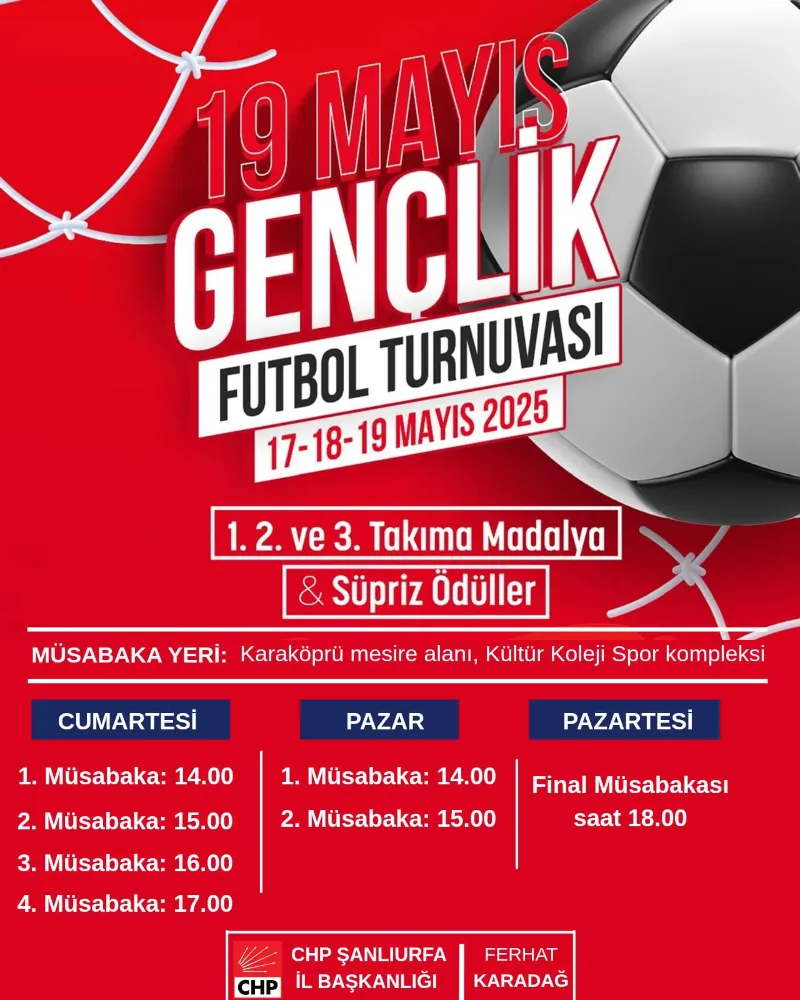 Ferhat Karadağ: “GELECEK GENÇLERİN ELLERİNDE, UMUDUMUZ SAHADA YÜKSELİYOR”