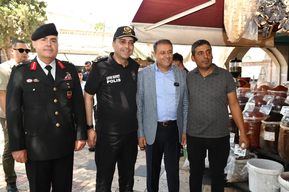 VALİ ŞILDAK, ESNAF VE VATANDAŞLARI ZİYARET ETTİ