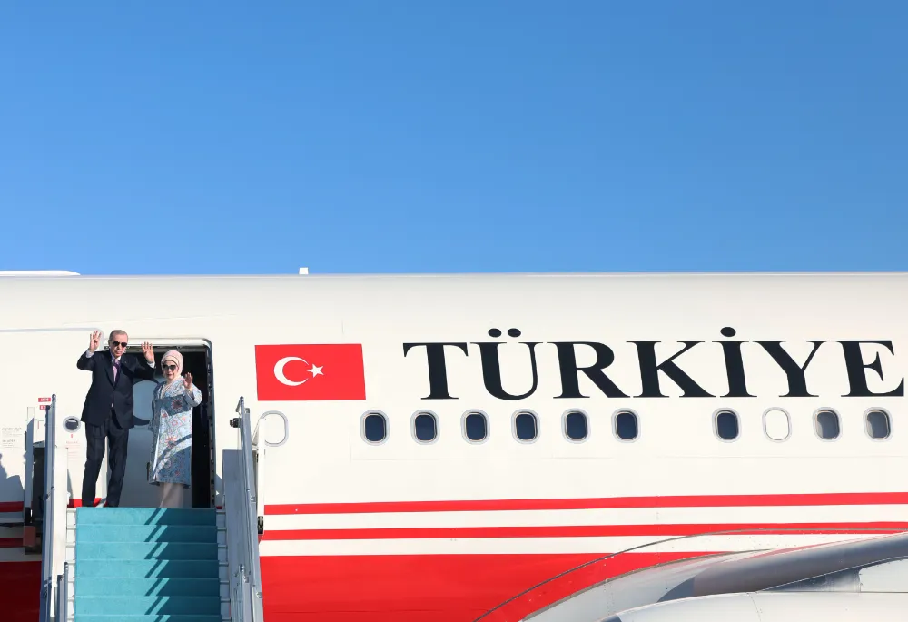 CUMHURBAŞKANI ERDOĞAN, MACARİSTAN’A GİTTİ