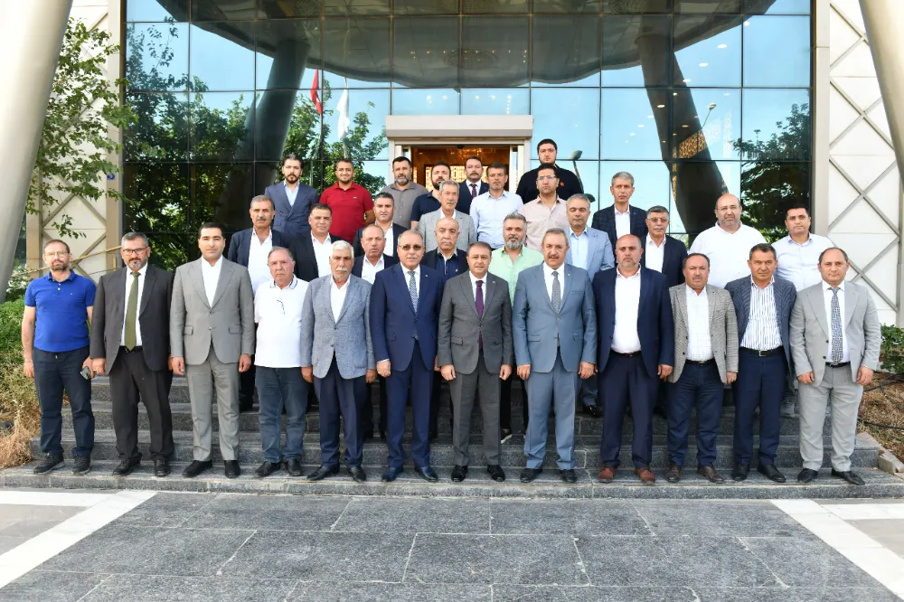 VALİ ŞILDAK, SANAYİCİ VE ÜRETİCİLERLE BULUŞTU