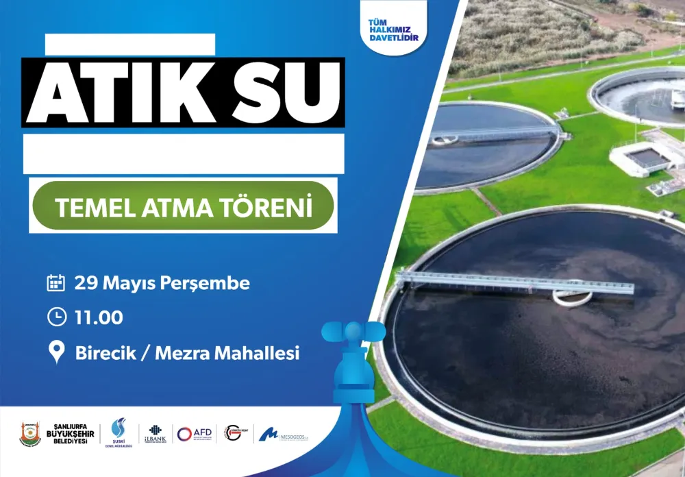 ŞANLIURFA BÜYÜKŞEHİR BELEDİYESİ’NDEN BİRECİK’E DEV YATIRIM: ATIK SU ARITMA TESİSİ HAYATA GEÇİYOR