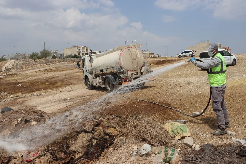 BÜYÜKŞEHİR BELEDİYESİ’NDEN İLAÇLAMA SEFERBERLİĞİ