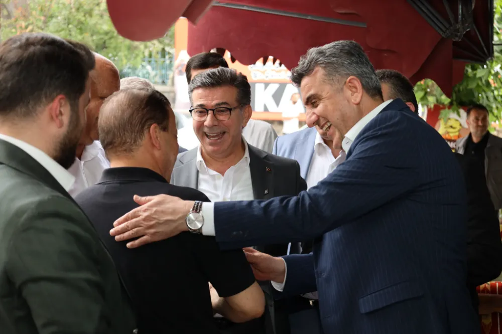 İL BAŞKANI GÜNBEGİ, HİLVAN VE SİVEREK İLÇELERİNİ ZIYARET ETTİ