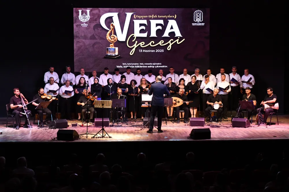 YAŞAYAN URFALI SANATÇILARA VEFA GECESİ