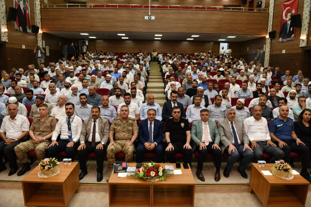 VALİ ŞILDAK, UYUŞTURUCU İLE MÜCADELEDE DİN ADAMLARININ AKTİF ROL ALMASINI İSTEDİ