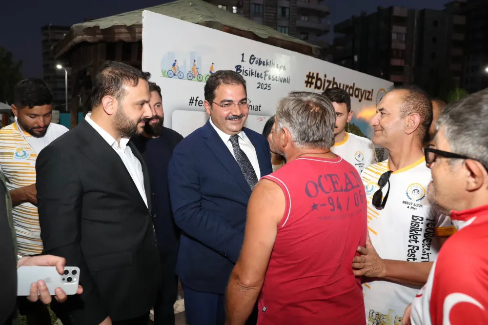 1. GÖBEKLİTEPE BİSİKLET FESTİVALİ, HALİLİYE’DE GERÇEKLEŞTİ