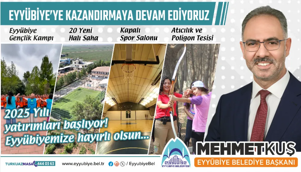 EYYÜBİYE’DE GENÇLİĞE DEV YATIRIM