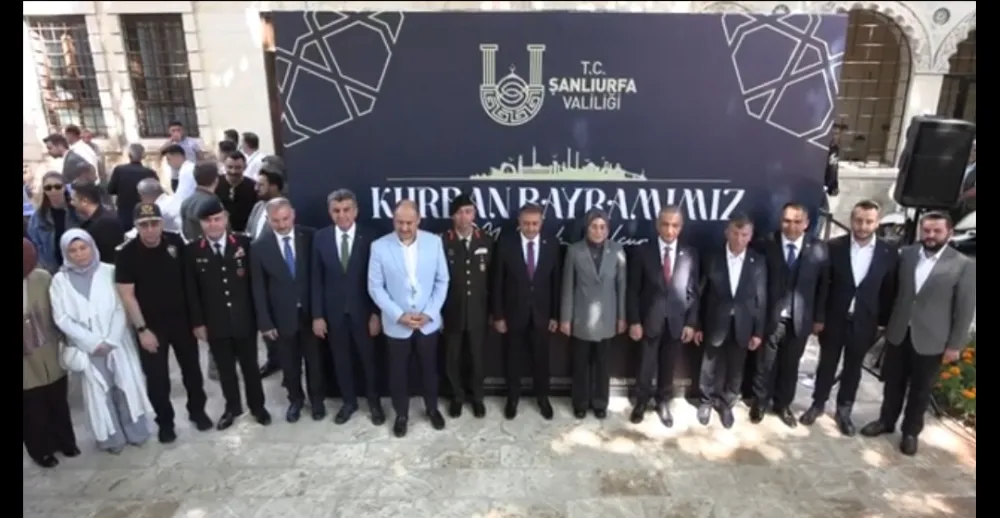 ŞANLIURFA, BİRLİK VE BERABERLİK İÇERİSİNDE KURBAN BAYRAMI BULUŞMASINDA BİR ARAYA GELDİ