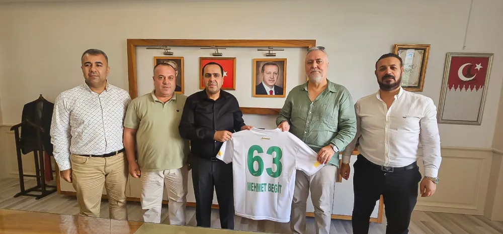 Şanlıurfaspor’dan Başkan Begit ve Başkan Açılan’a Teşekkür