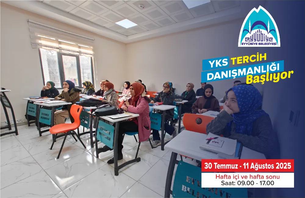 EYYÜBİYE BELEDİYESİ’NDEN GENÇLERE YKS TERCİH DESTEĞİ