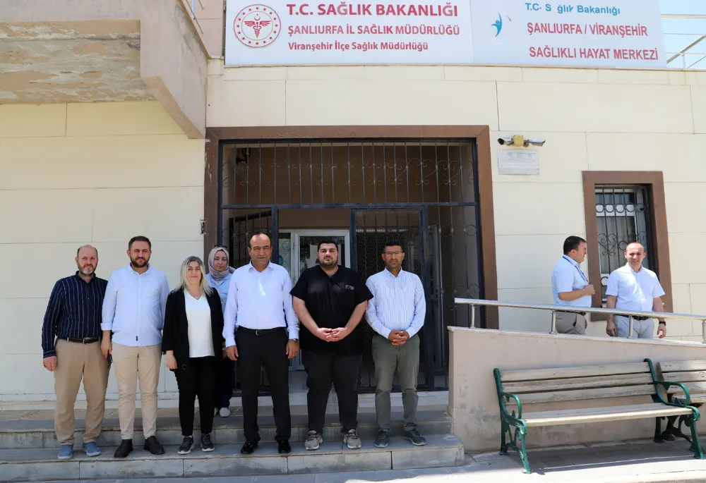 İl Sağlık Müdürü Dr. Erhan Berk’ten Viranşehir ve Ceylanpınar’a Kapsamlı Sağlık Ziyareti