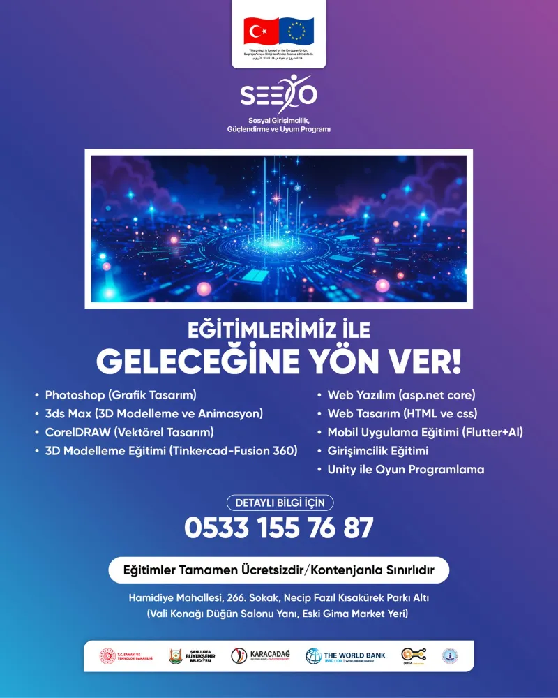 ŞANLIURFA’DA GELECEĞİN YAZILIMCILARI YETİŞİYOR