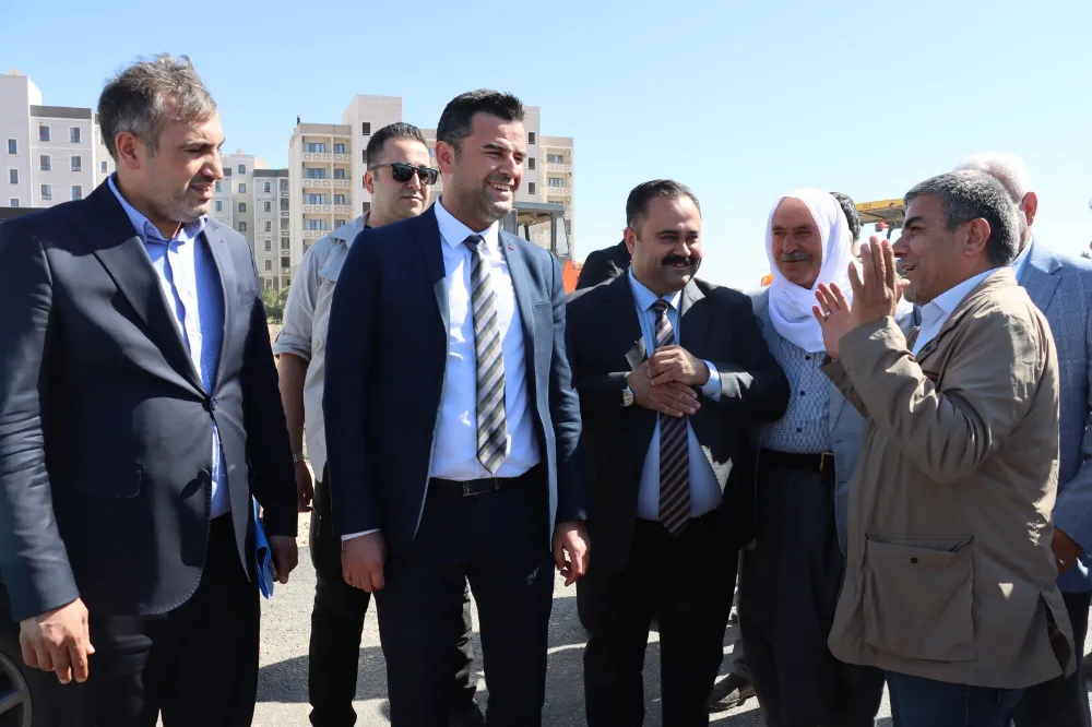 GENEL SEKRETER BEŞİKCİ, VİRANŞEHİR’DE YATIRIMLARI YERİNDE İNCELEDİ