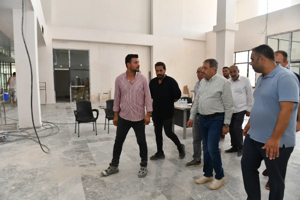 ŞANLIURFA’DA YATIRIMLAR HIZ KESMEDEN DEVAM EDİYOR