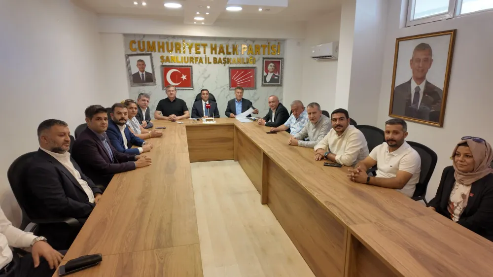 CHP MİLLETVEKİLİ HEYETİ ŞANLIURFA