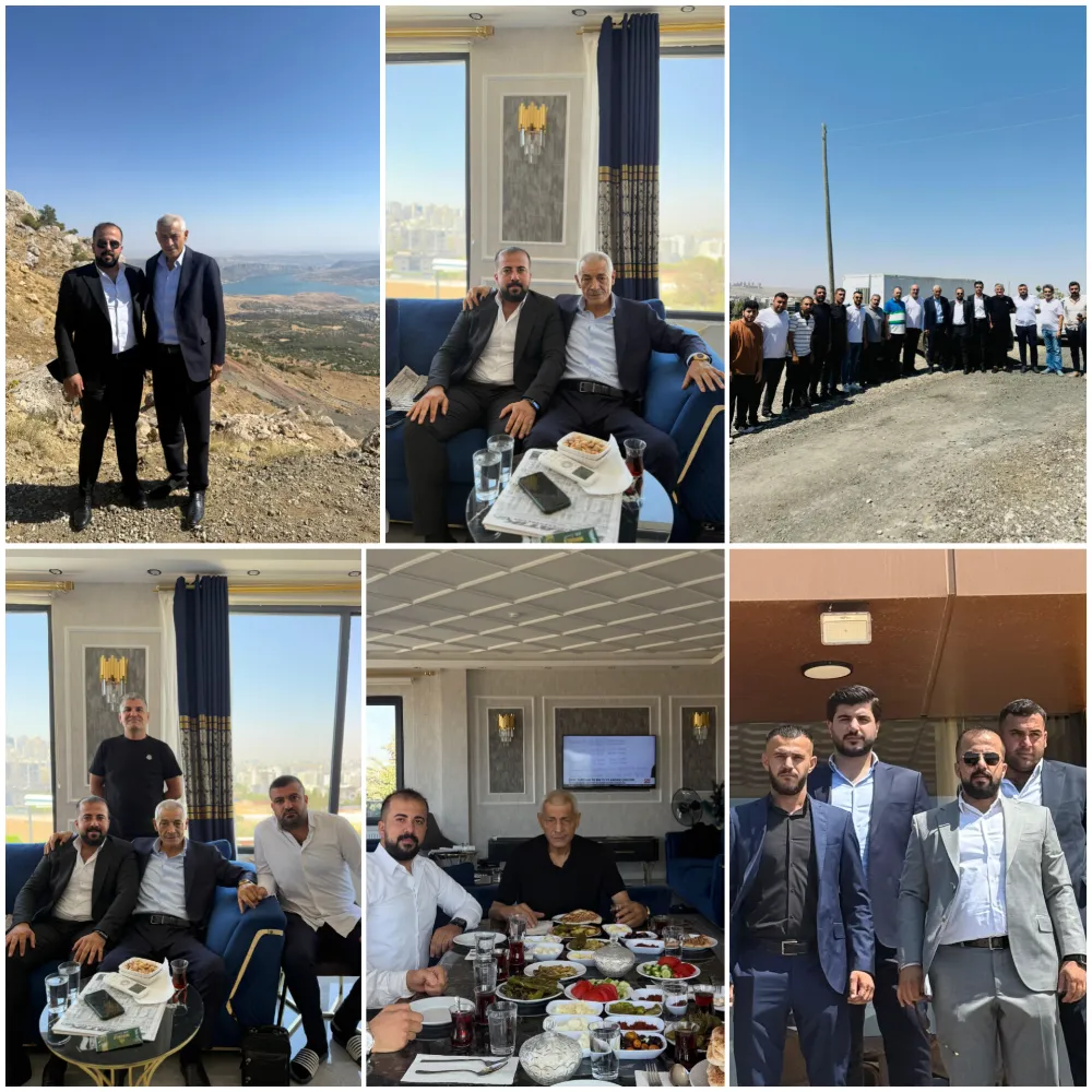İş insanları Memet Ökten, Mustafa Esen ve Mehmet Yıldırım’dan, Mehmet Çiftçi’ye ziyaret