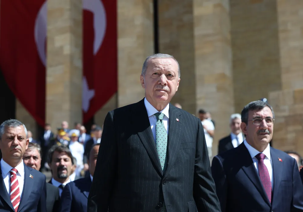 CUMHURBAŞKANI ERDOĞAN BAŞKANLIĞINDAKİ DEVLET ERKANI, ANITKABİR