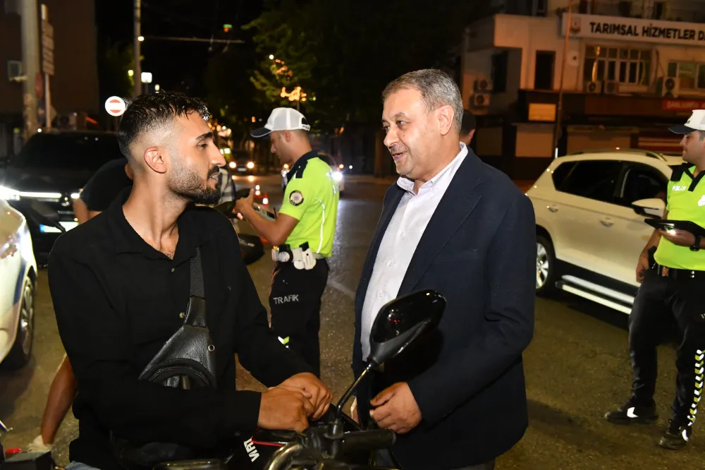 VALİ ŞILDAK’TAN GECE MESAİSİ