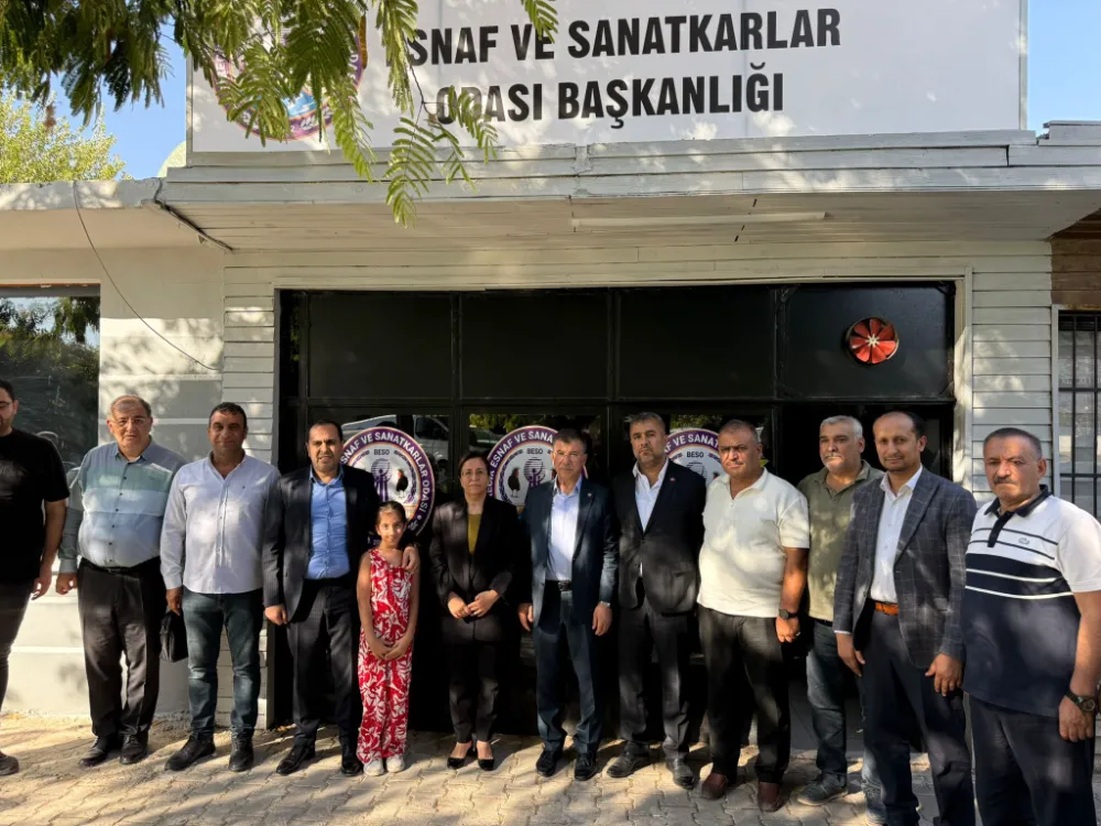 BAŞKAN BEGİT, MİLLETVEKİLİ CEVHERİ İLE BİRLİKTE ESNAF VE STK ZİYARETİNDE BULUNDU