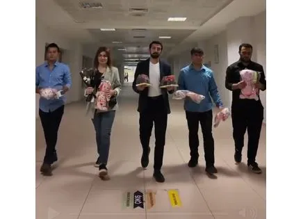AK Parti Haliliye İlçe Gençlik Kollarından Hastane Ziyareti