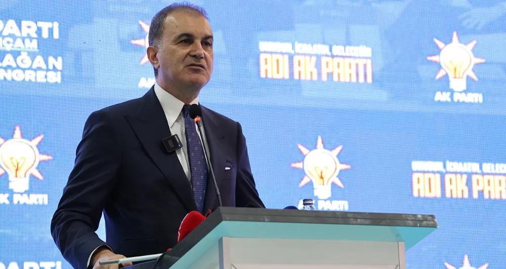 AK PARTİ SÖZCÜSÜ ÇELİK: "TERÖRSÜZ TÜRKİYE VE TERÖRSÜZ BÖLGE HEDEFİ MİLLETİMİZİN HER BİR FERDİ VE KOMŞU ÜLKELERİN GELECEĞİ İÇİNDİR"