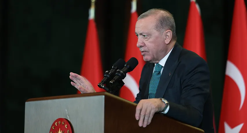 CUMHURBAŞKANI ERDOĞAN: "TERÖRSÜZ TÜRKİYE SÜRECİNİ SABOTE ETMEK İSTEYEN KARANLIK ODAKLARA RAĞMEN 16 AYDIR BAŞARIYLA SÜRECİ YÖNETİYORUZ"