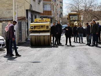 SİVEREK BELEDİYESİ 12 YIL ARADAN SONRA YENİDEN ASFALT ÜRETİMİNE BAŞLADI