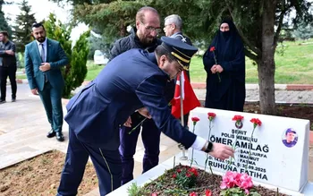 ŞANLIURFA’DA 18 MART TÖRENİ: OSMANBEY ŞEHİTLİĞİ’NDE ANMA