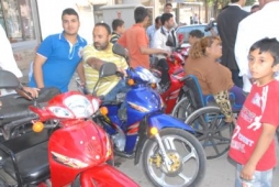 7 Özürlüye Motosiklet Yardımı Yapıldı