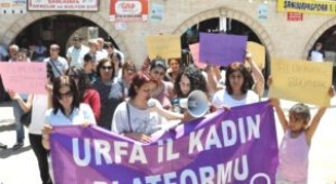 Şanlıurfa`da ki Kadınlardan Kürtaj Eylemi